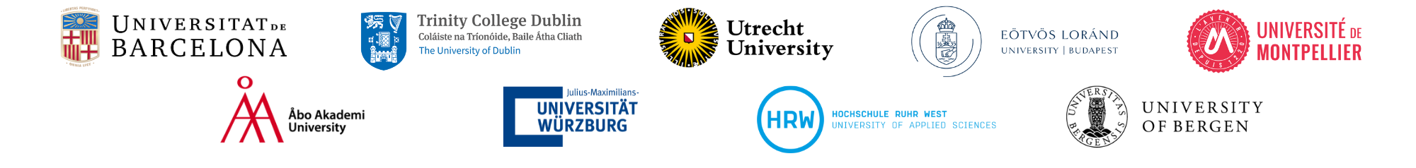CHARM-EU partner logos