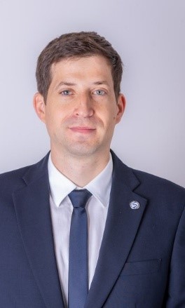 teacher in a suit